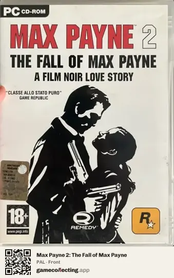 Max Payne 2: The Fall of Max Payne Computer, PAL box front