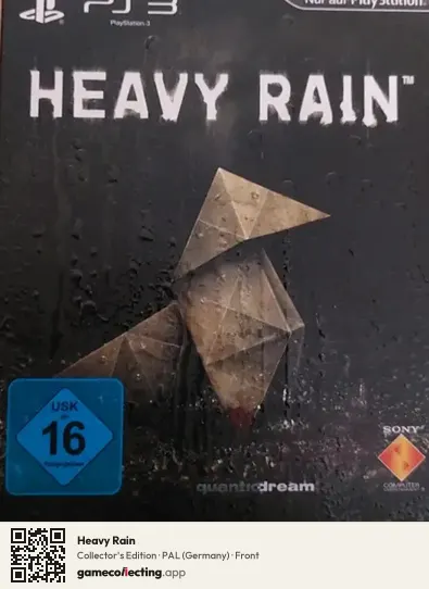 Heavy Rain PlayStation 3, Germany box front