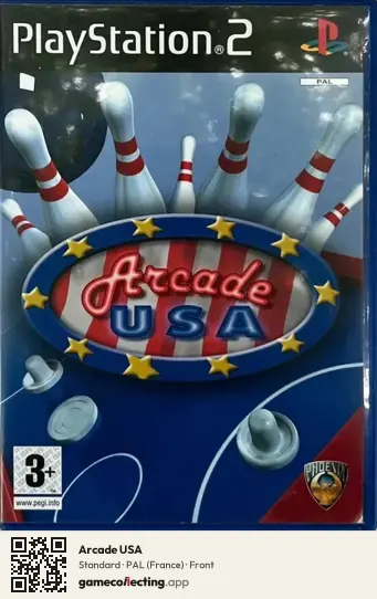 Arcade USA PlayStation 2, France box front
