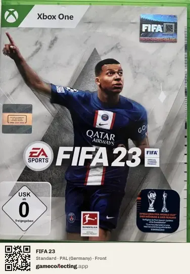 FIFA 23 Xbox One, Germany box front