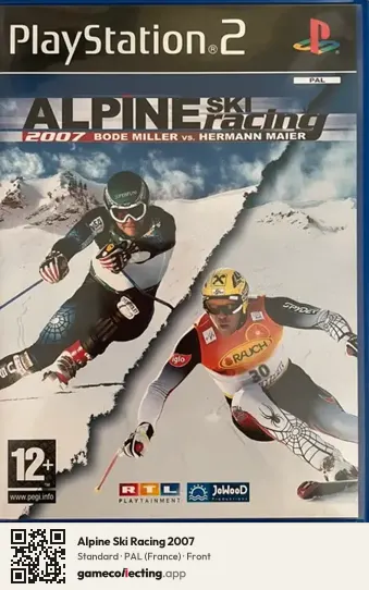 Alpine Ski Racing 2007 PlayStation 2, France box front