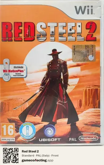Red Steel 2 Nintendo Wii, Italy box front