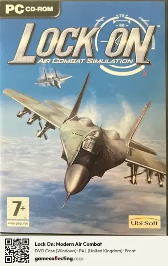 Lock On: Modern Air Combat Computer, United Kingdom box front