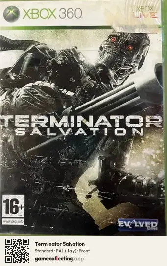 Terminator Salvation Xbox 360, Italy box front