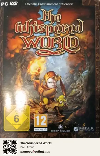 The Whispered World Computer, PAL box front