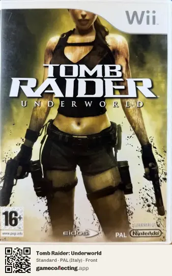 Tomb Raider: Underworld Nintendo Wii, Italy box front