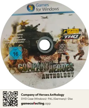 Company of Heroes Anthology Computer, PAL disc