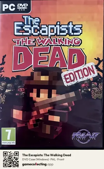 The Escapists: The Walking Dead Computer, PAL box front
