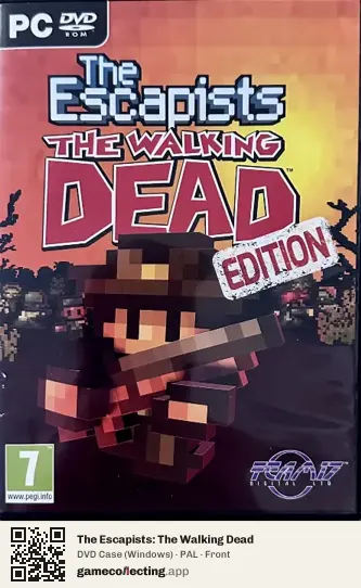 The Escapists: The Walking Dead Computer, PAL box front