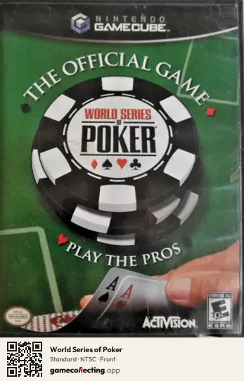 World Series of Poker Nintendo GameCube, NTSC box front