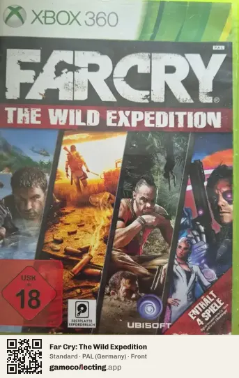 Far Cry: The Wild Expedition Xbox 360, Germany box front