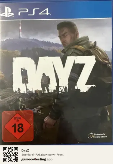 DayZ PlayStation 4, Germany box front
