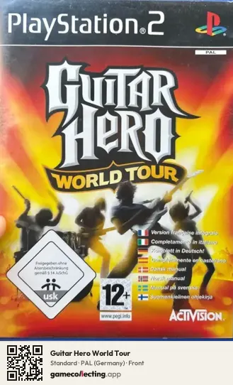 Guitar Hero World Tour PlayStation 2, Germany box front
