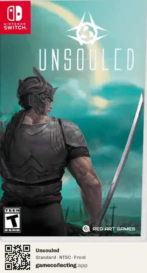 Unsouled Nintendo Switch, NTSC box front