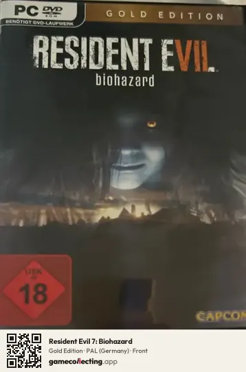 Resident Evil 7: Biohazard PlayStation 5, Germany box front