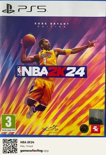 NBA 2K24 PlayStation 5, PAL box front