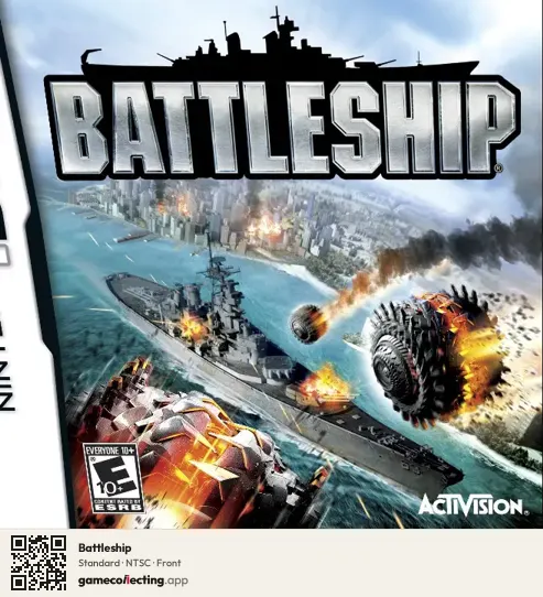Battleship Nintendo DS, NTSC box front