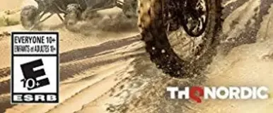 MX vs ATV All Out, the ESRB box on its front