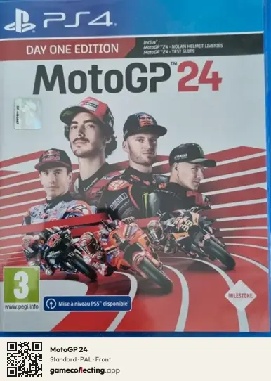 MotoGP 24 PlayStation 4, PAL box front