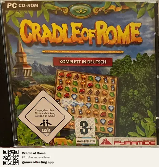 Cradle of Rome Computer, Germany box front