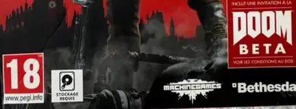 Wolfenstein: The New Order, the PEGI square on its front
