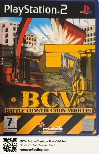 BCV: Battle Construction Vehicles PlayStation 2, France box front