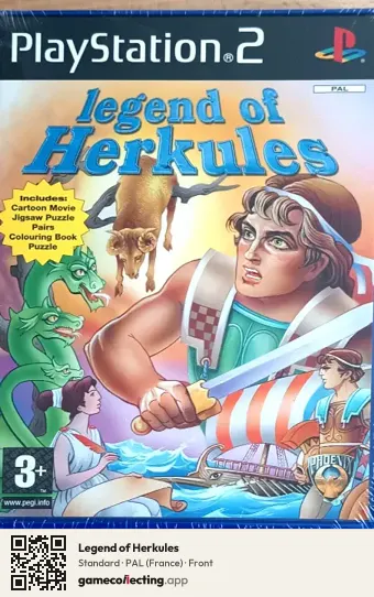 Legend of Herkules PlayStation 2, France box front
