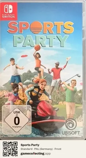Sports Party Nintendo Switch, Germany box front