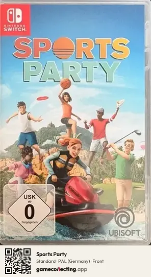 Sports Party Nintendo Switch, Germany box front