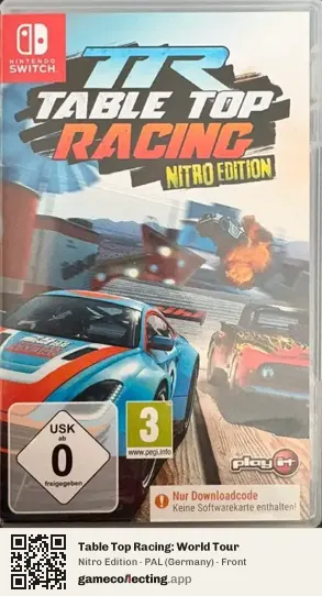 Table Top Racing: World Tour Nintendo Switch, Germany box front