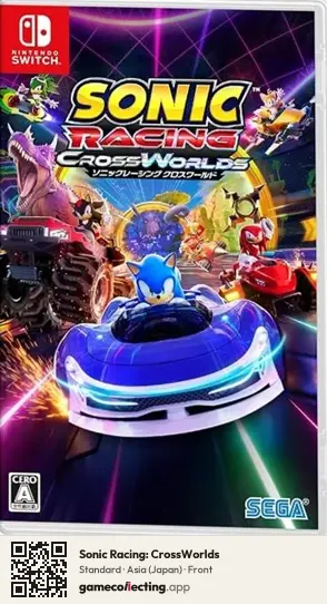 Sonic Racing: CrossWorlds Nintendo Switch, Asia box front
