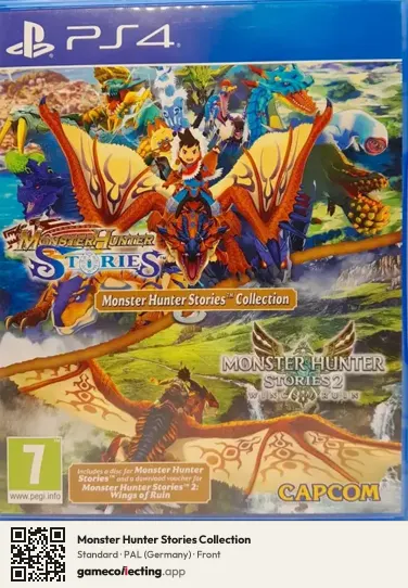 Monster Hunter Stories Collection PlayStation 4, Germany box front