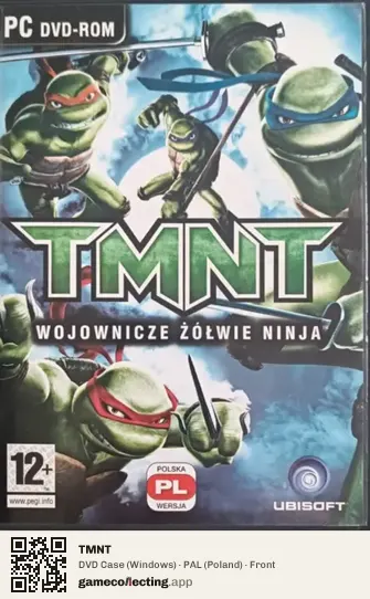 TMNT Computer, Poland box front