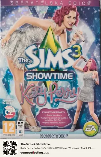 The Sims 3: Showtime Computer, Czech Republic box front
