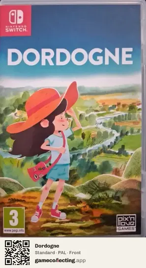 Dordogne Nintendo Switch, PAL box front