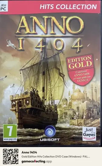 Anno 1404 Computer, France box front