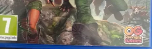 Jumanji: The Video Game, the PEGI square on its front