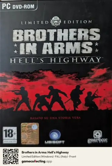 Brothers in Arms: Hell's Highway Computer, Italy box front