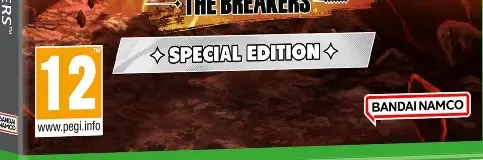 Dragon Ball: The Breakers, the PEGI square on its front