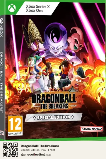 Dragon Ball: The Breakers Xbox One, PAL box front