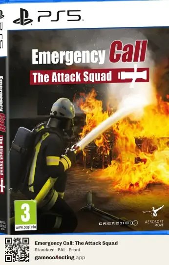 Emergency Call: The Attack Squad PlayStation 5, PAL box front