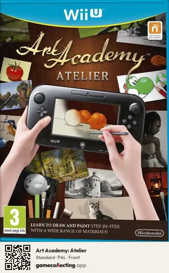 Art Academy: Atelier Nintendo Wii U, PAL box front