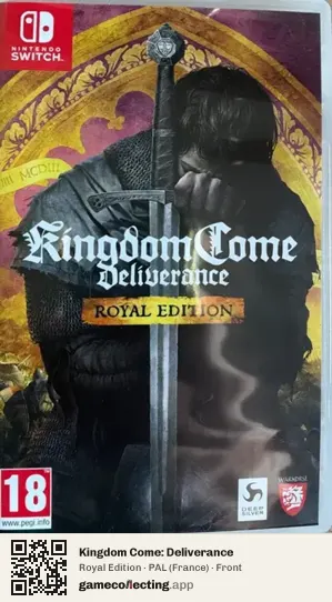 Kingdom Come: Deliverance Nintendo Switch, France box front