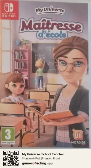 My Universe: School Teacher Nintendo Switch, France box front