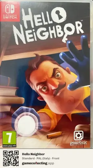 Hello Neighbor Nintendo Switch, Italy box front