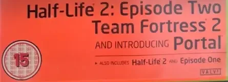 The Orange Box, the BBFC circle on its front