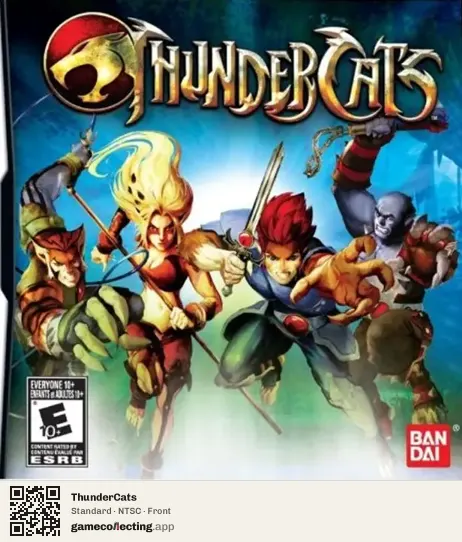 ThunderCats Nintendo DS, NTSC box front