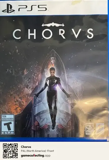 Chorus PlayStation 5, North America box front