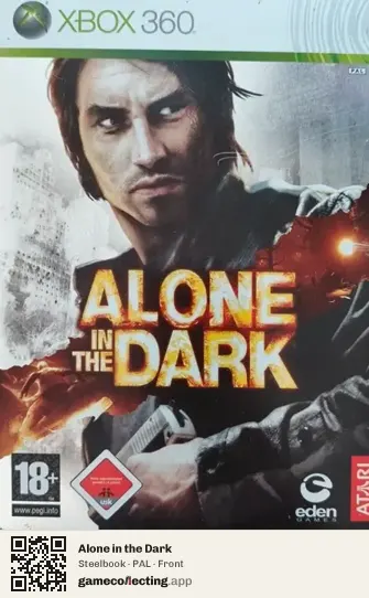Alone in the Dark Xbox 360, PAL box front