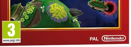 Super Mario Galaxy, the PEGI square on its front